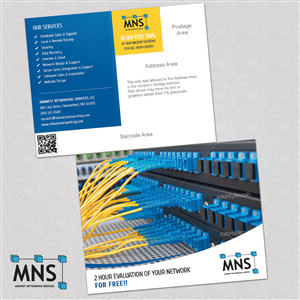 Postcard Design by Deip designs for Midwest Networking Services | Design: #4405660