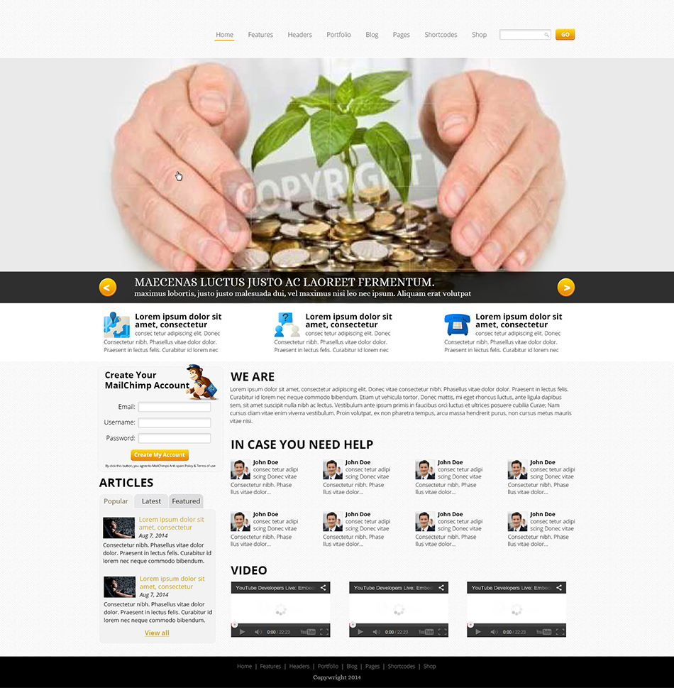 Web Design by designbox for this project | Design #4398408