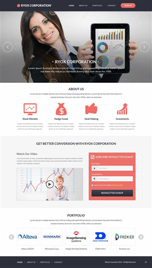Web Design by pb for this project | Design: #4396998