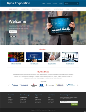 Web Design by pb for this project | Design: #4397023