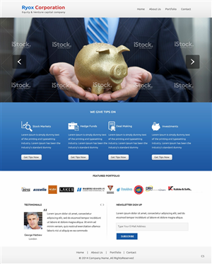 Web Design by pb for this project | Design: #4410934