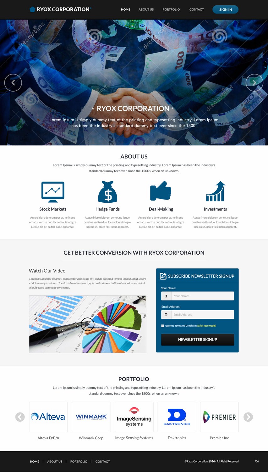 Web Design by pb for this project | Design: #4425354