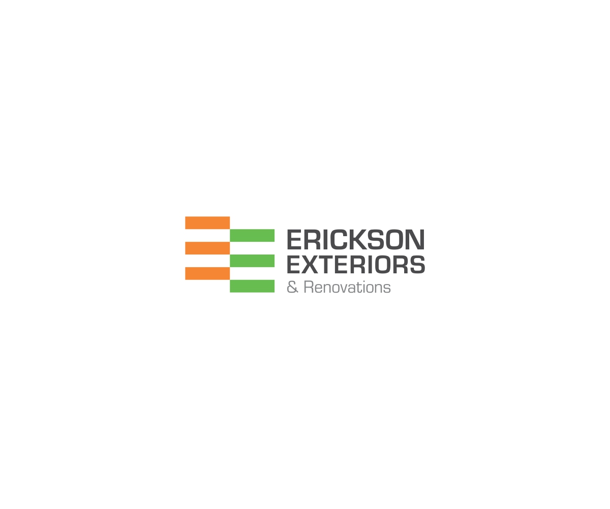 Logo Design by saiTEJAS for Erickson Exteriors | Design #4388362