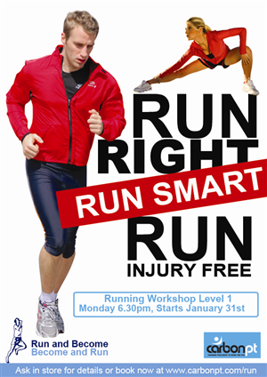 London city running workshops | Diseño de Póster por Eddiey