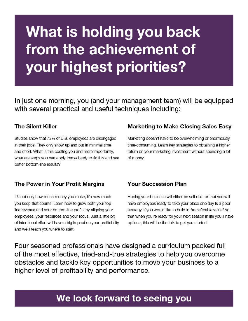 Flyer Design by Kick Creative for Jazz Business Consulting | Design #4387214