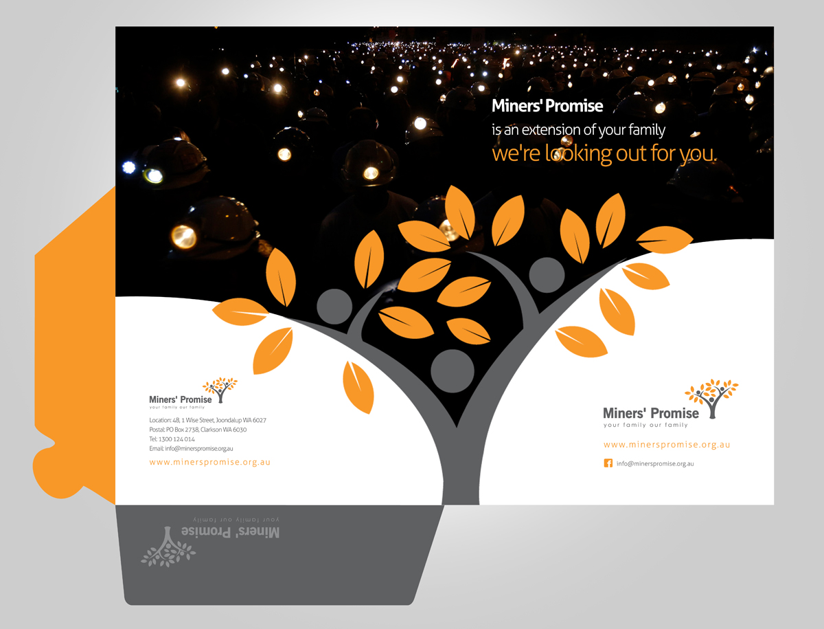 Print Design by AQKhan for Miners'''' Promise | Design #4402542