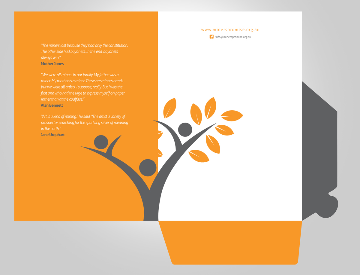 Print Design par AQKhan pour Miners'''' Promise | Design #4479873