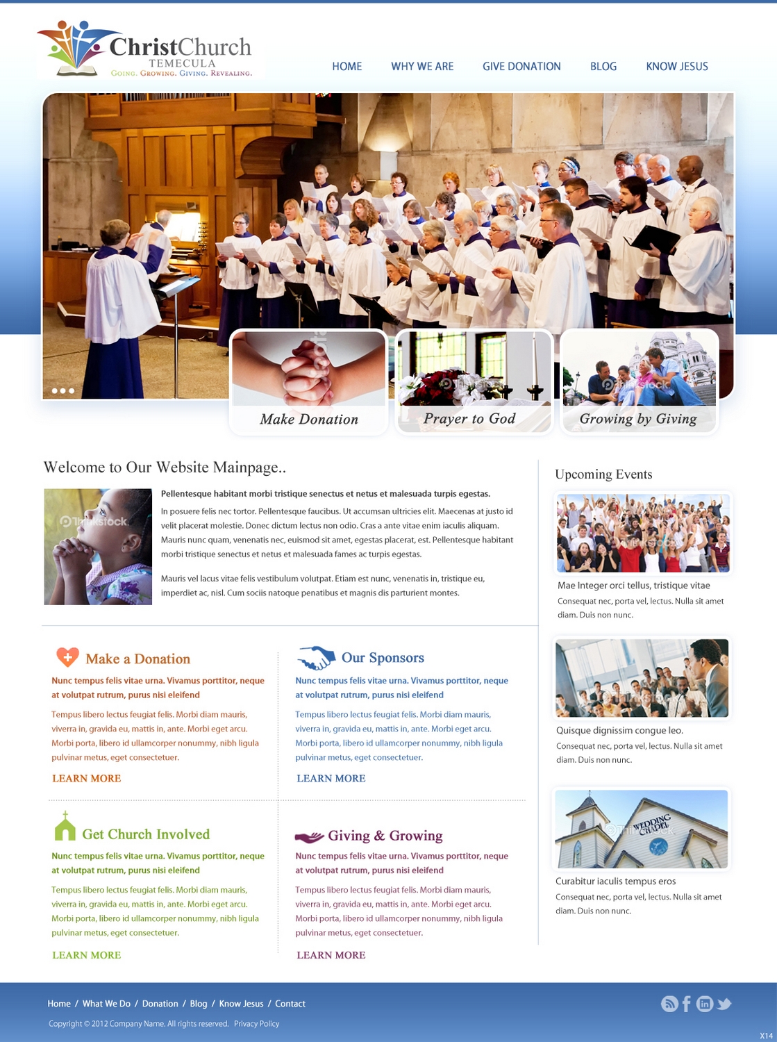 Web Design by pb for Tapestry Productions Inc | Design #1285915