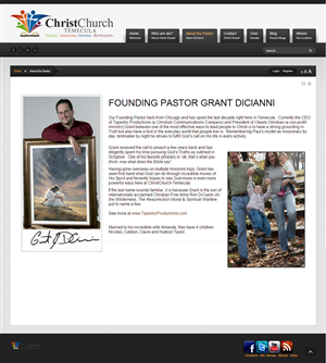 Web Design by Wordpress Webmaster for Tapestry Productions Inc | Design: #1380593