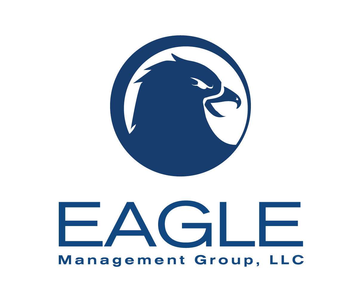 Logo Design by borzoid for Eagle Management Group, LLC | Design #5686356