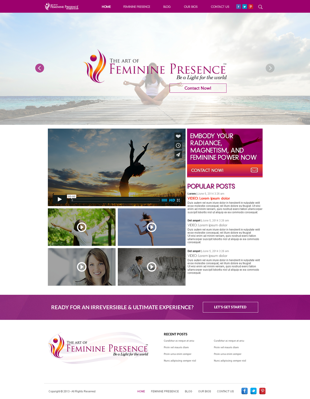 Web Design par A.D.S pour ce projet | Design #4441451