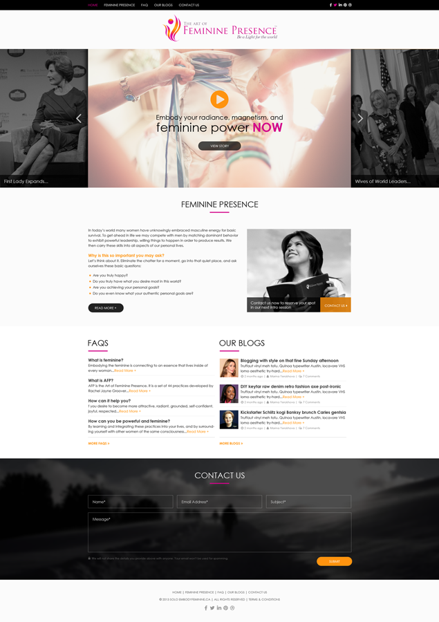 Web Design by sandeepkasundra for this project | Design #4395943