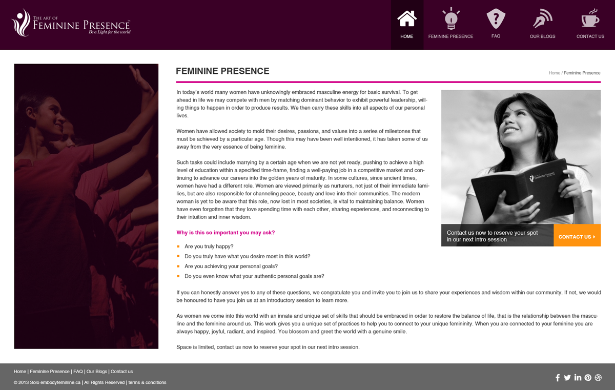 Diseño Web por sandeepkasundra para este proyecto | Diseño #4402894