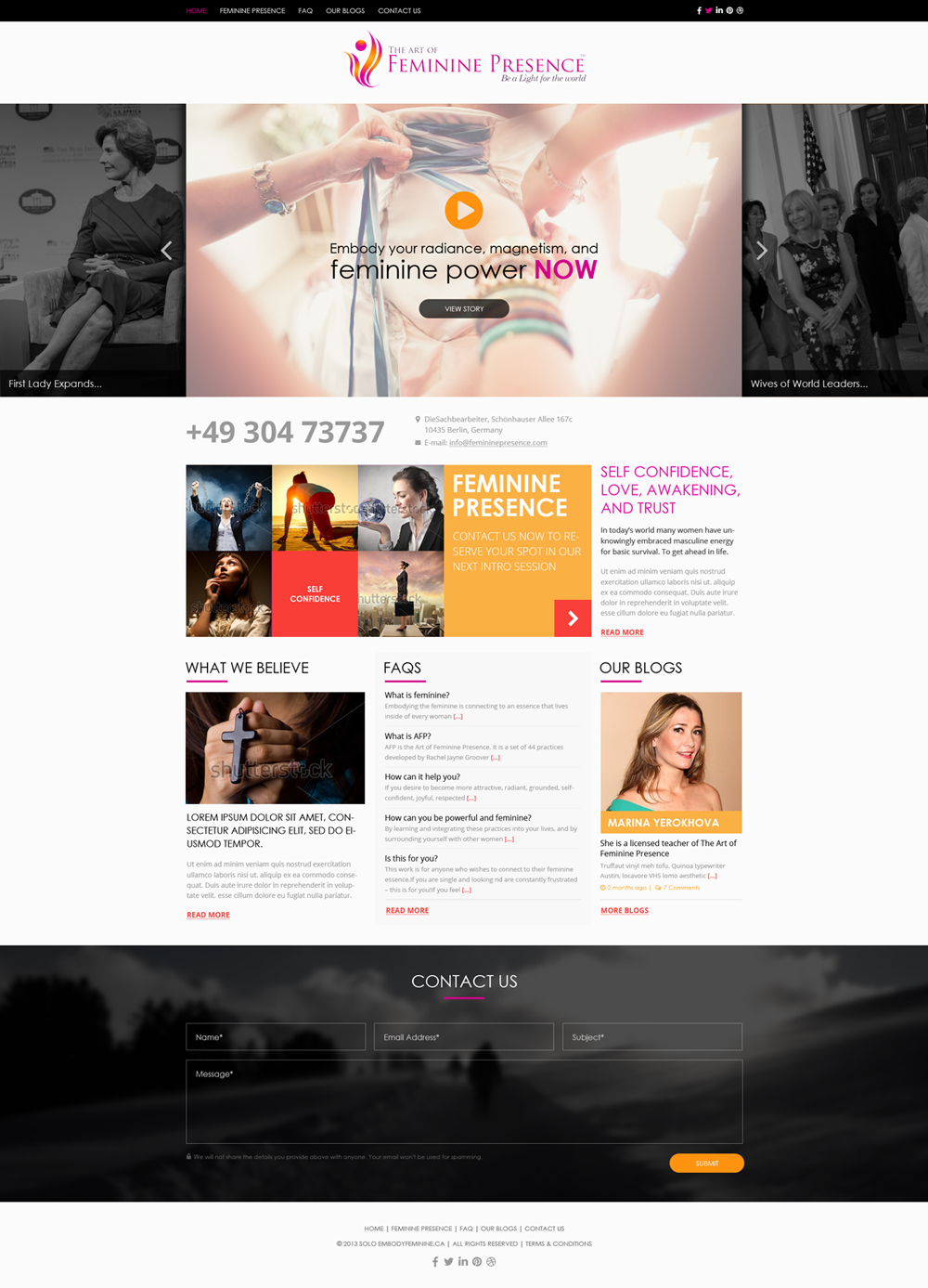 Diseño Web por sandeepkasundra para este proyecto | Diseño #4432155