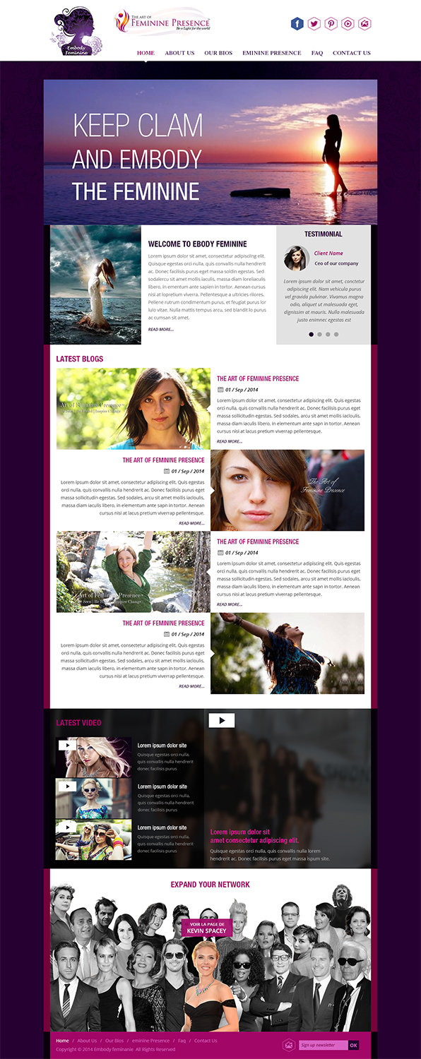 Web Design by Creative Usha for this project | Design #4421689