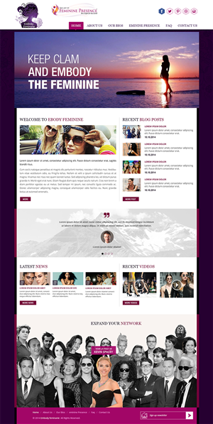 Web Design by Creative Usha for this project | Design #4457239