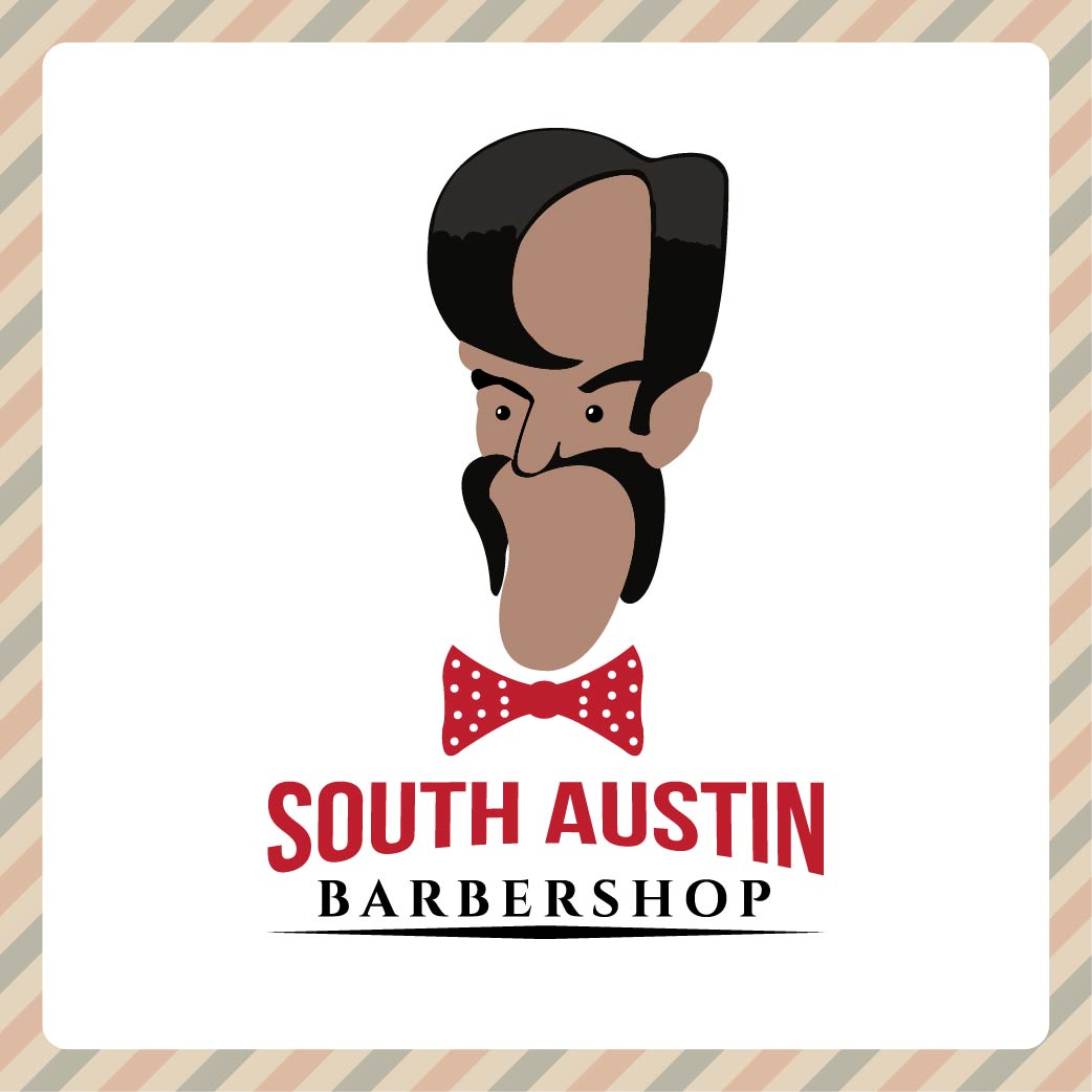 Logo-Design von uniquetarget für South Austin Barber Shop | Design #4390879