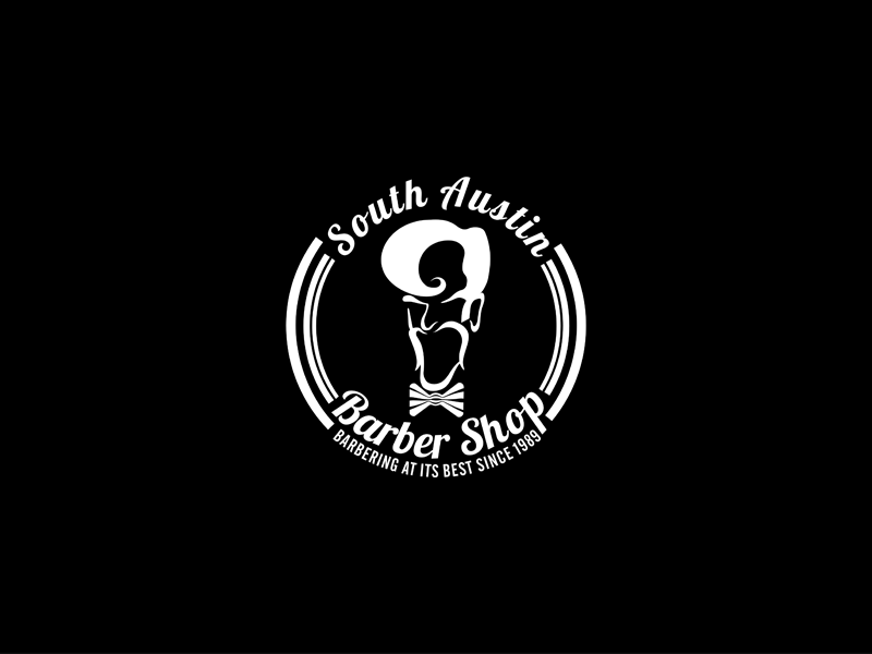 Logo-Design von Hypergraph® für South Austin Barber Shop | Design #4437413