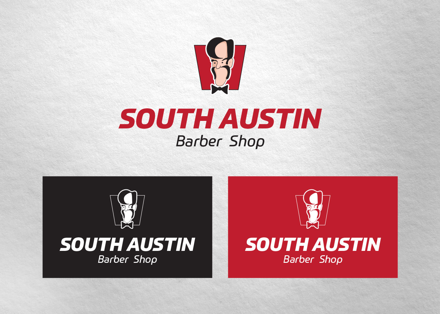 Logo-Design von graphic.bush005 für South Austin Barber Shop | Design #4395382