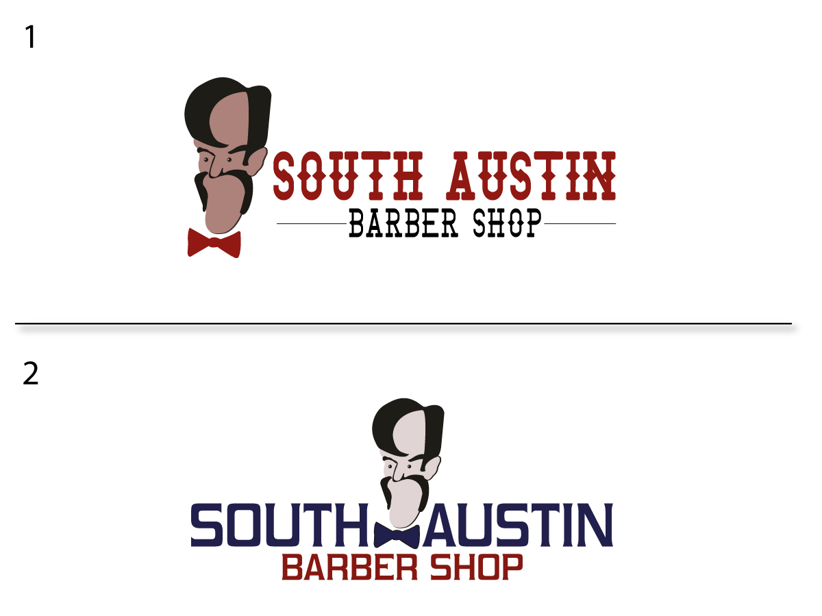Logo Design by fidesign for South Austin Barber Shop | Design #4389685