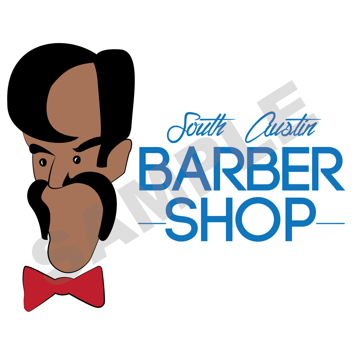 Logo Design by mtbydesign for South Austin Barber Shop | Design #4387668