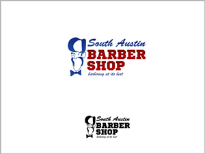 Logo-Design von Titudesign für South Austin Barber Shop | Design: #4398878