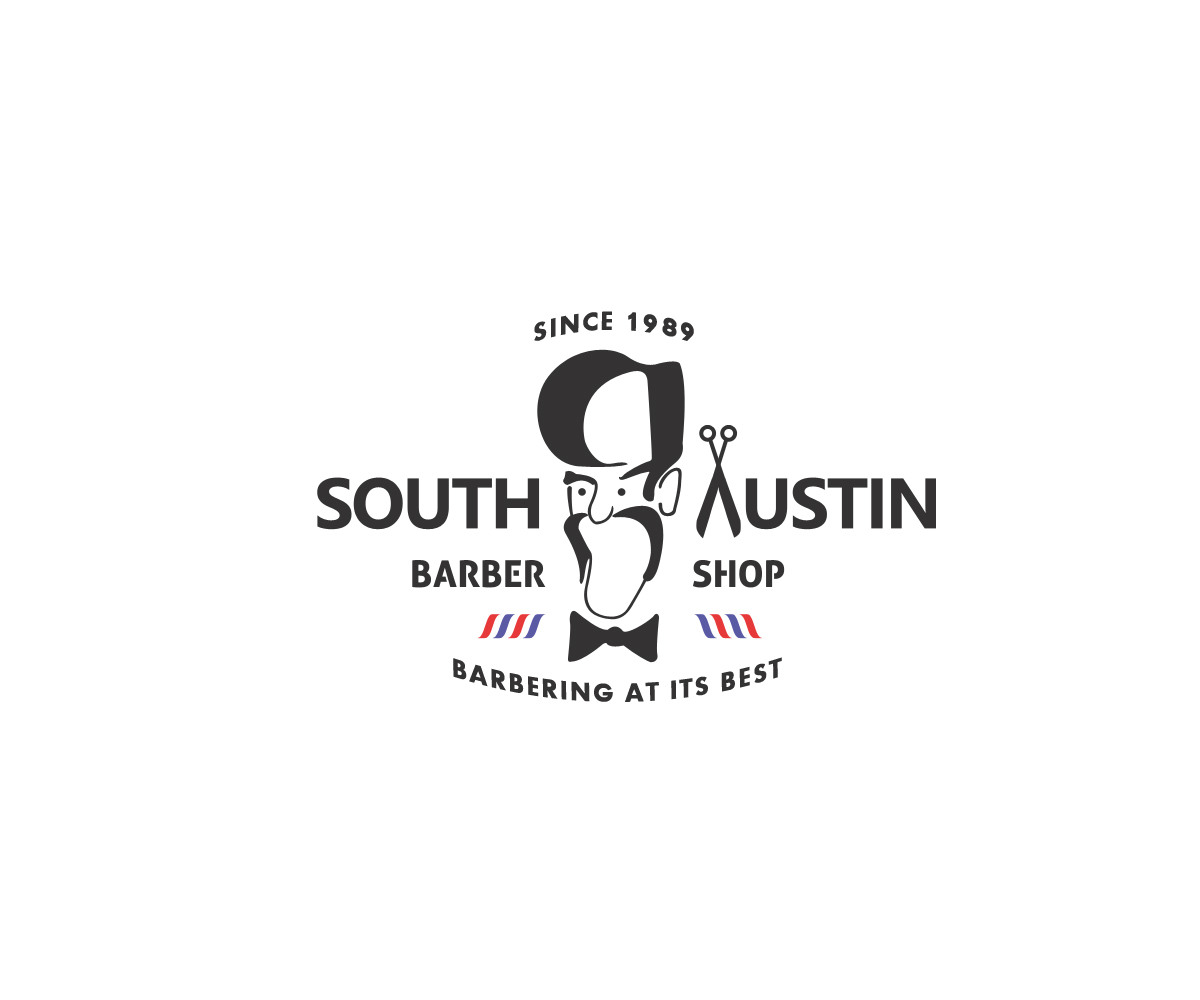 Logo-Design von Natan für South Austin Barber Shop | Design #4396217