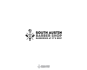 Logo-Design von MrBranding für South Austin Barber Shop | Design: #4397532