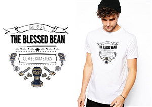 T-shirt Design by EGD Designs for THE BLESSED BEAN | Design: #4407947