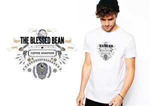T-shirt Design by EGD Designs for THE BLESSED BEAN | Design: #4430186