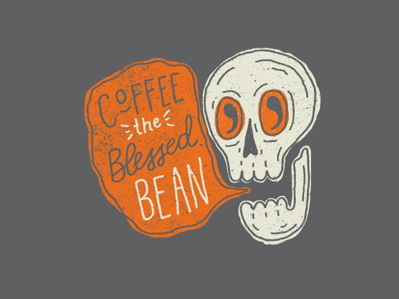 T-shirt Design by skyler.prenosil for THE BLESSED BEAN | Design #4451799