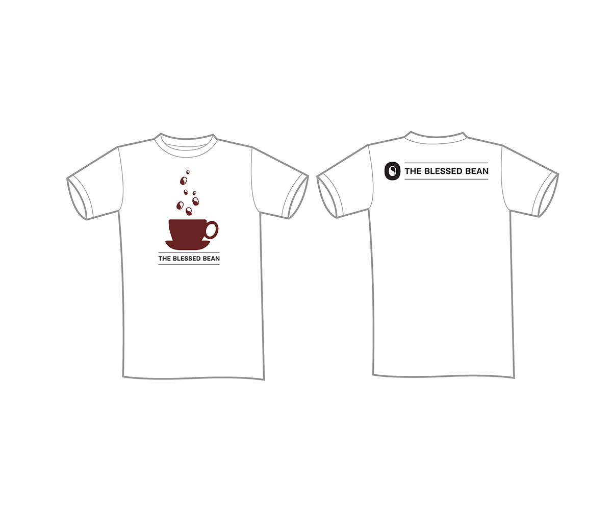 T-shirt Design by Sandaru for THE BLESSED BEAN | Design #4447485