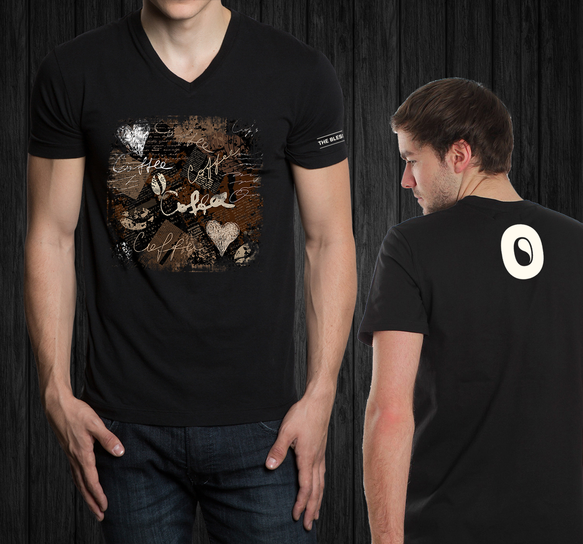 Diseño de Camiseta por FutureDesigne para THE BLESSED BEAN | Diseño #4459341