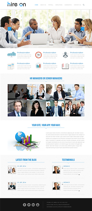 Wordpress Design by TheCodeWire