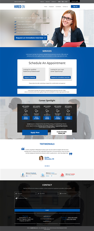 Wordpress Design by Impressive Sol