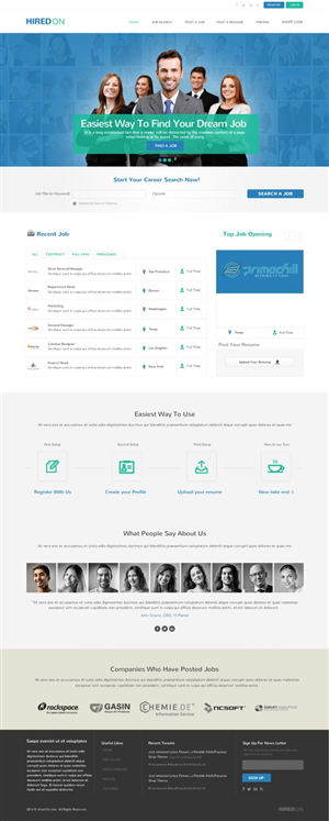 Wordpress Design by TechWise