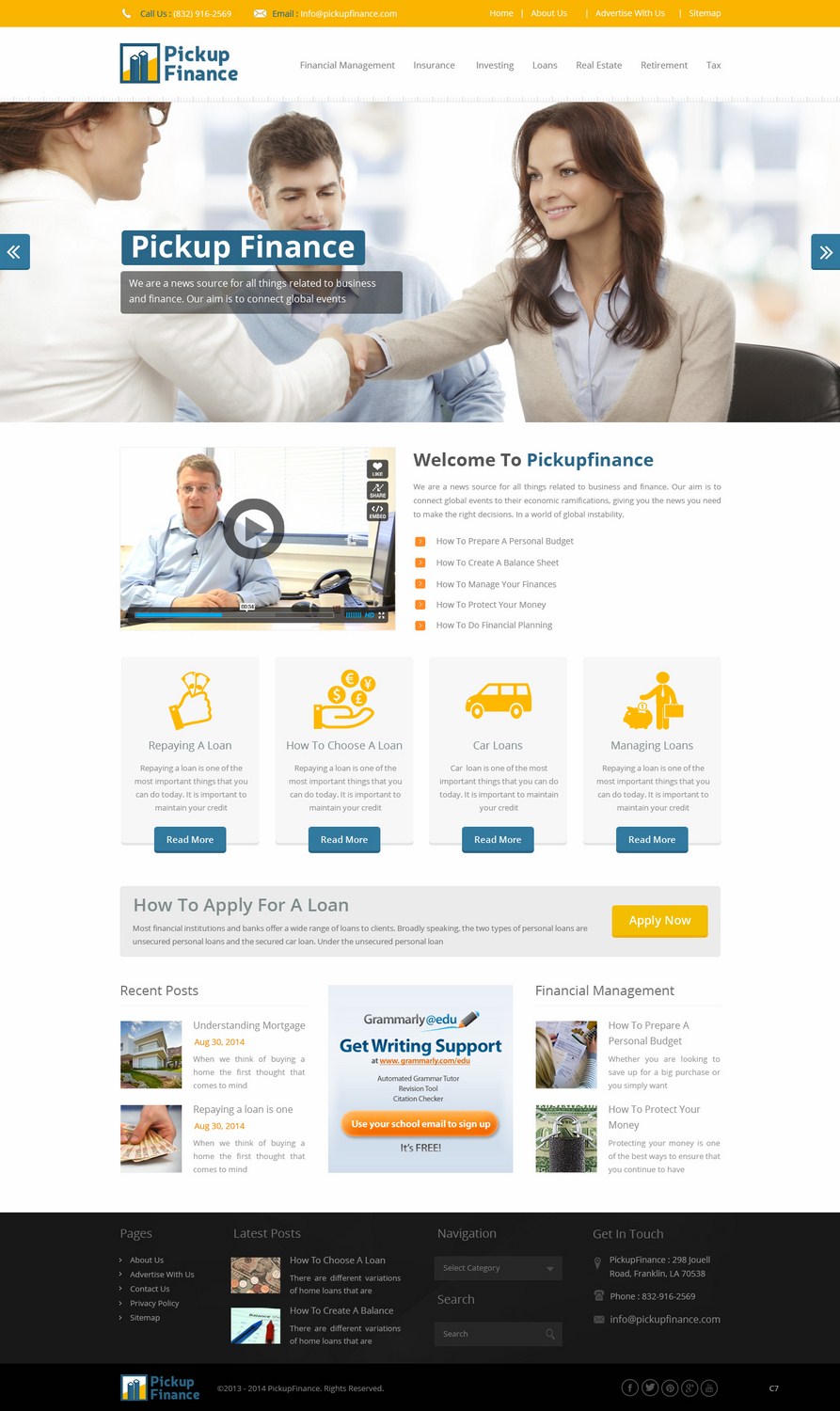 Wordpress Design by pb for Smartidea | Design #4410888