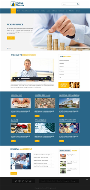WordPress-Design von pb für Smartidea | Design: #4410902
