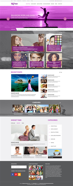 WordPress-Design von Black Stallions Impressive Solutions für Smartidea | Design #4442337