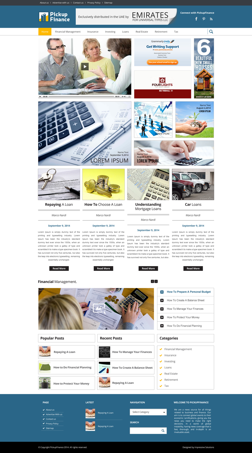 WordPress-Design von Impressive Solutions für Smartidea | Design #4473732