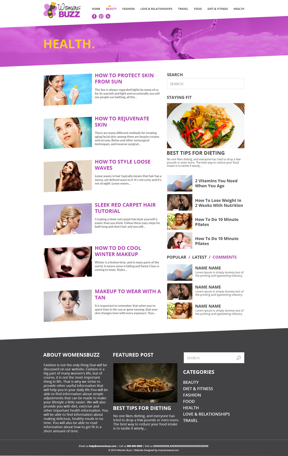 Diseño Wordpress por Impressive Solutions para Smartidea | Diseño #4474487