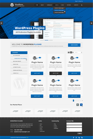Wordpress Design by iLibart for Smartidea | Design: #4440434