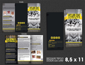 Specialist Secondary Arts School needs a brochure to launch a new cheerleadingspecialism | Design de Brochure par yganess