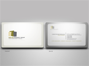 Business Card Design by disign for Whelan Property Group | Design: #187434