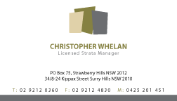 Business Card Design by gagan for Whelan Property Group | Design: #191444
