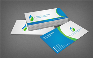 Business Card Design by szabist for GP Domestic Commercial Heating Plumbing | Design: #4397046