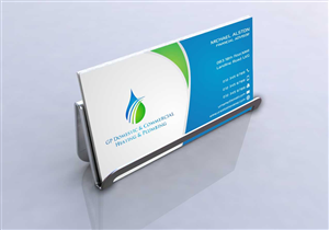 Business Card Design by szabist for GP Domestic Commercial Heating Plumbing | Design: #4397056