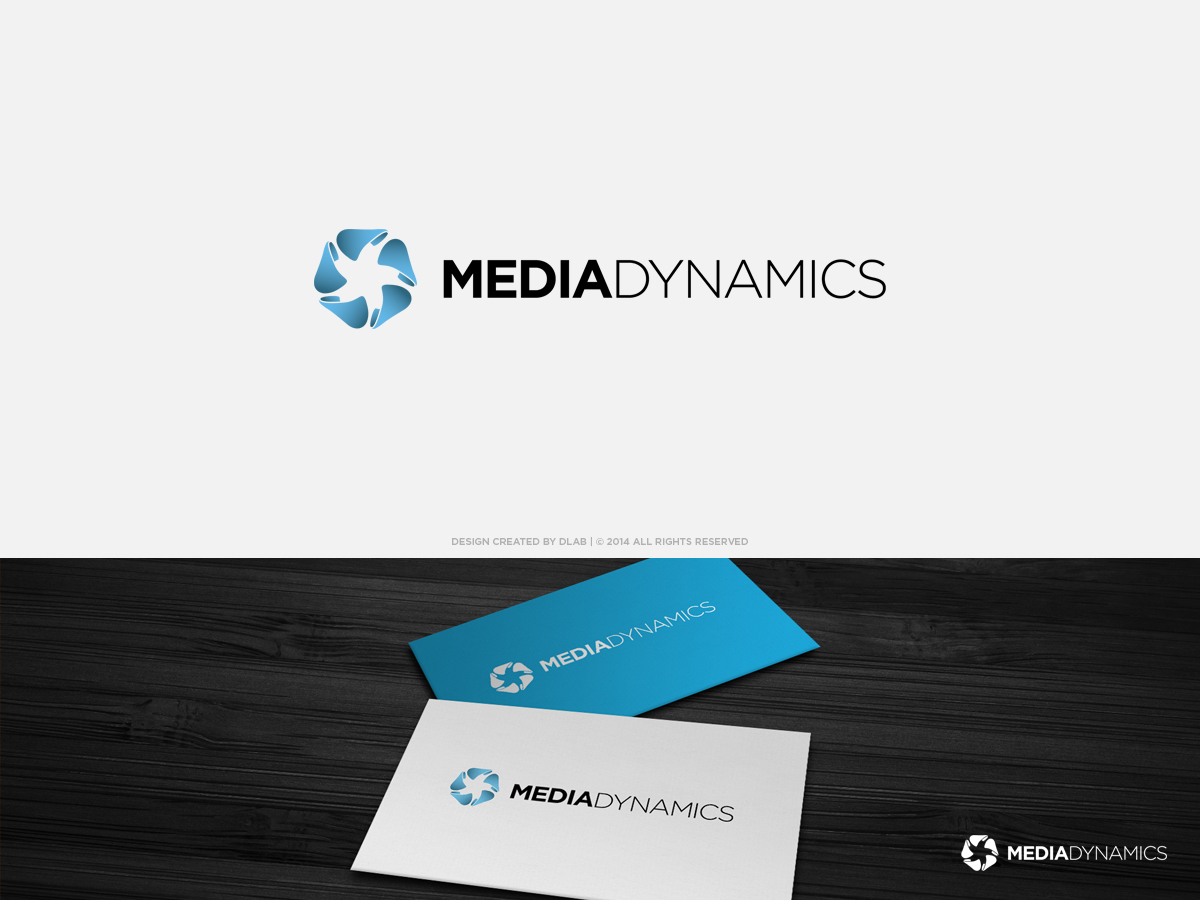 Logo-Design von DLab™ für Media Dynamics GmbH | Design #4451266