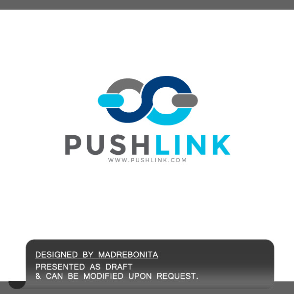 Logo Design by madrebonita for PushLink | Design #4395261