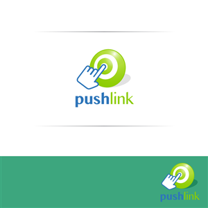 Pushlink | Logo Design by blinc
